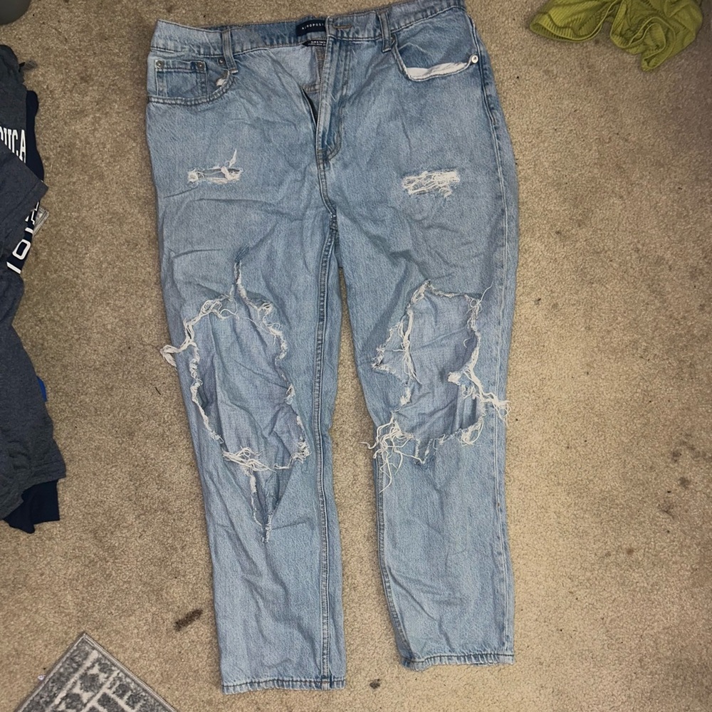 Aeropostale Blue Ripped Jeans